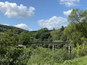 Grenzbrücke Langsur nach Luxembourg