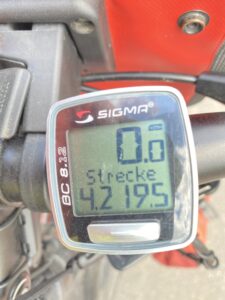 Mit dem Rad nach Santiago de Compostela in 7 Wochen und 4.219,5 Kilometer (10x Marathon)