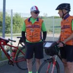 Fachsimpeln vor dem Start